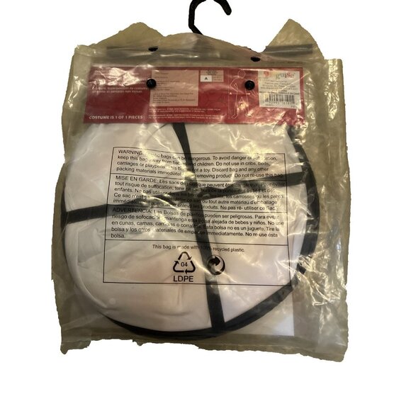 Disguise Pokemon Ultra Ball Costume Kids One Size Pikachu Pokeball Outfit - Picture 9 of 9